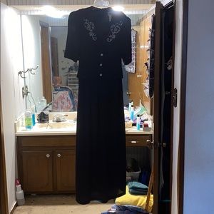 JBS DRESS size large 8 navy blue